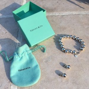 Tiffany Hardwear Ball Bracelet & Earrings